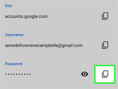 how do you check your passwords on google