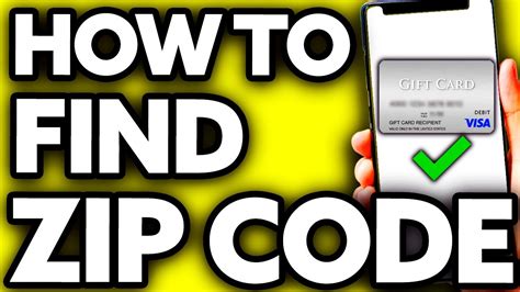 how do you check your zip code