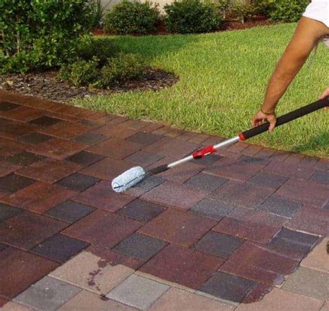 how do you clean patio pavers