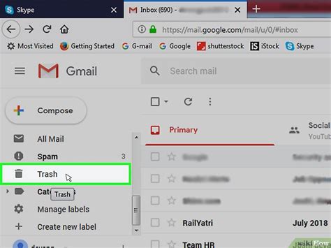 how do you clear out your gmail inbox