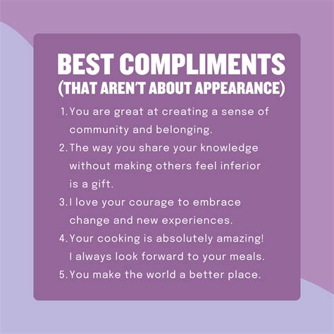 how do you compliment a dp