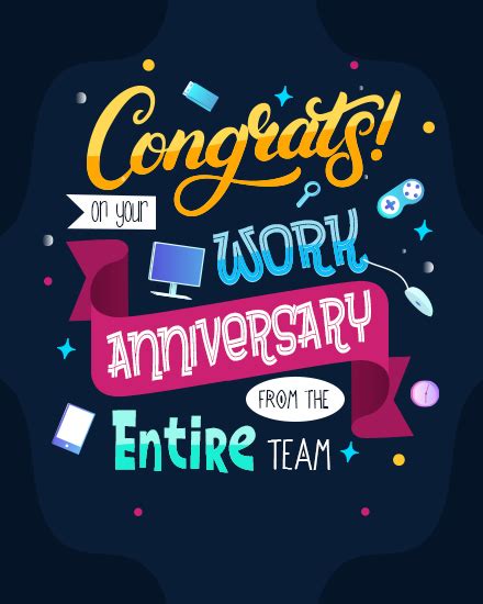 how do you congratulate someone on a long work anniversary