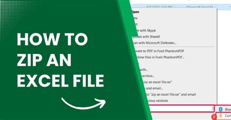 How Do You Create A Zip File In Excel