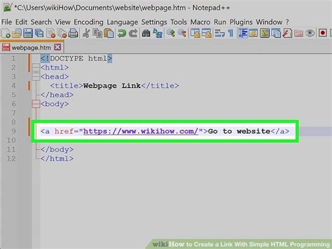 how do you create an image link in html