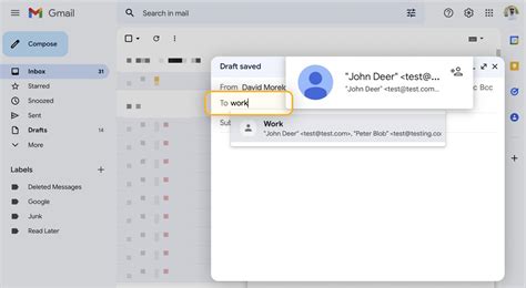 how do you create email lists in gmail