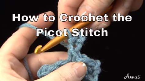 how do you crochet a picot stitch