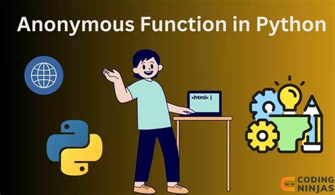how do you define an anonymous function in python