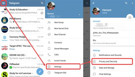 how do you delete messages in telegram