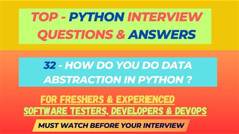 how do you do data abstraction in python