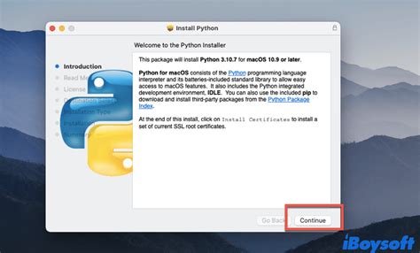how do you download python on mac