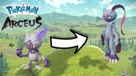 how do you evolve sneasel into sneasler in pokemon legends arceus