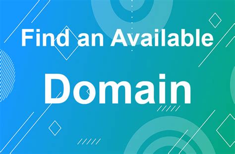 how do you find available domains