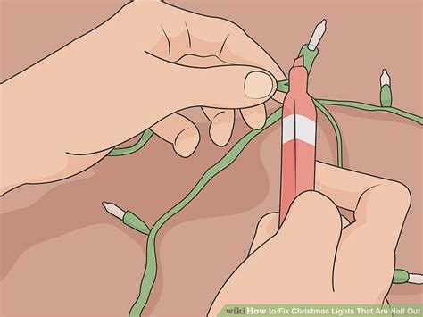 How Do You Fix Christmas Lights When Half String Is Out
