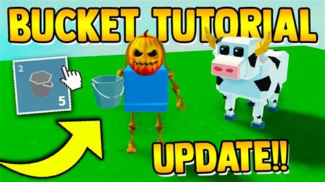 How Do You Get Buckets In Roblox Islands