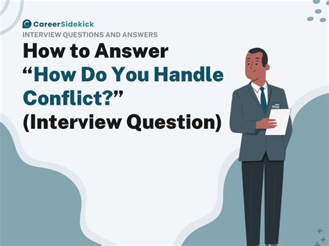 how do you handle conflict in the workplace interview question and answer