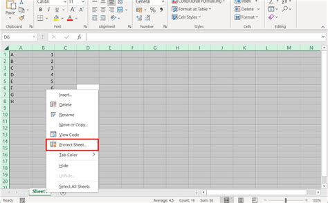 how do you lock columns in excel without protecting sheet