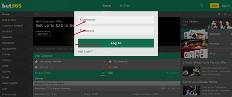 how do you login to bet365