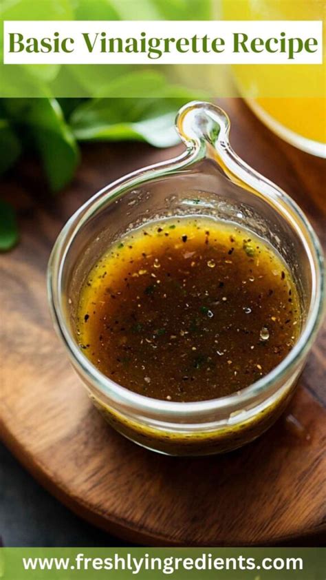 How Do You Make A Basic Vinaigrette