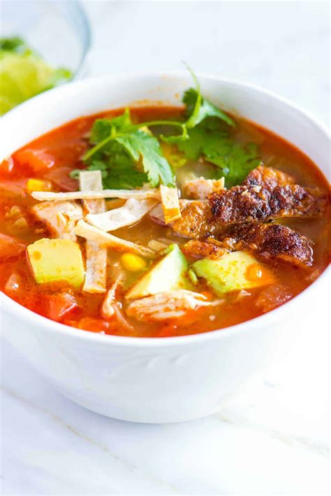 how do you make chicken tortilla soup from scratch