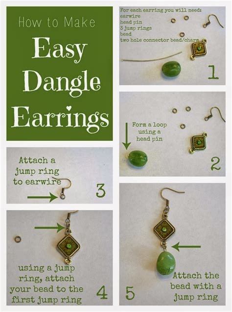 How Do You Make Dangle Earrings