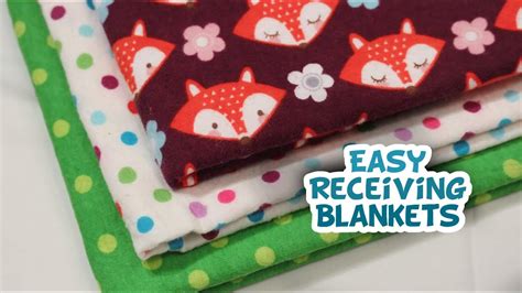 How Do You Make Receiving Blankets