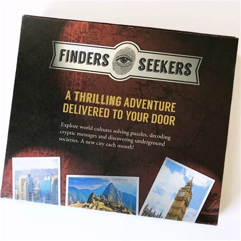 how do you play finders seekers mysteries