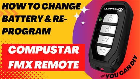 how do you program a compustar remote