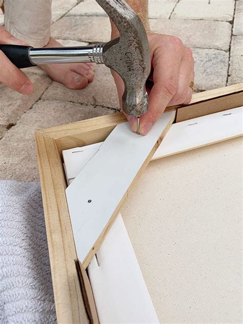 How Do You Put A Canvas In A Floating Frame