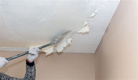 How Do You Remove Heavy Texture From A Ceiling