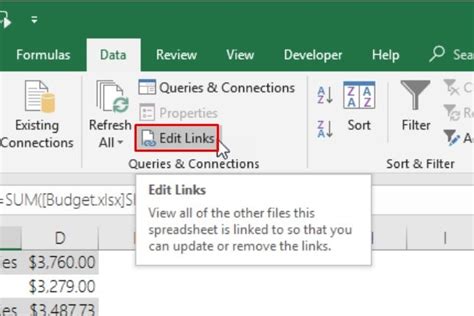 How Do You Remove Links From An Excel File