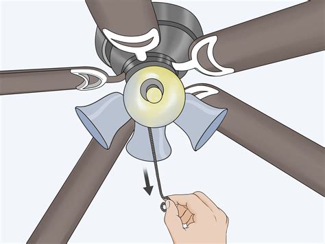 How Do You Replace The Pull String On A Ceiling Fan Light