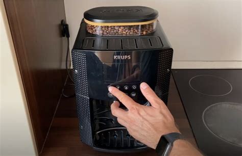 how do you reset a krups coffee maker