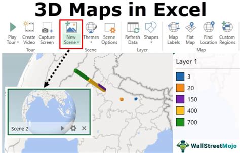 how do you save a 3d map in excel