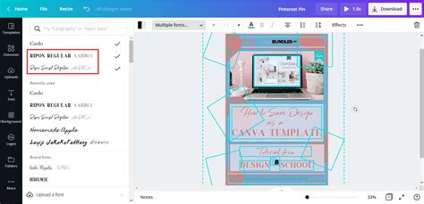 how do you save templates on canva