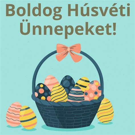 how do you say happy easter in hungarian