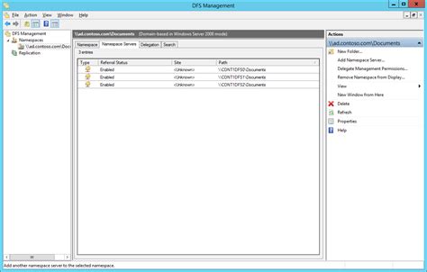 How Do You Secure Dfs Namespaces