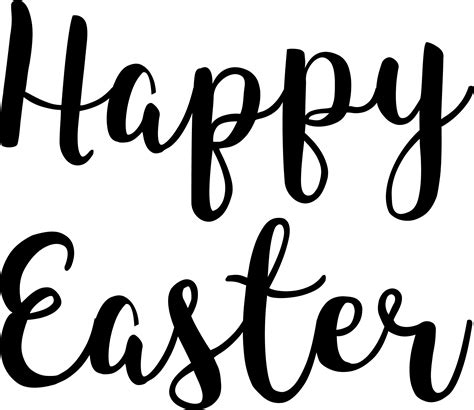 how do you spell happy easter in cursive
