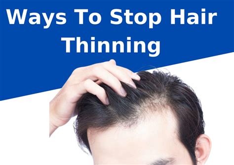 How Do You Stop Thinning Hair 