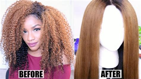 Unique How Do You Straighten A Curly Wig For Long Hair