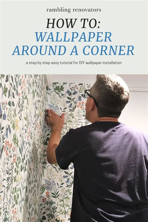 How Do You Wallpaper Around A Corner