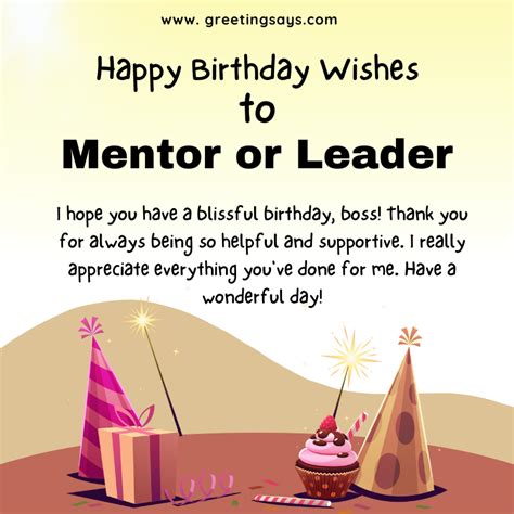 how do you wish a leader and mentor on their birthday