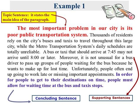 how do you write example in a sentence