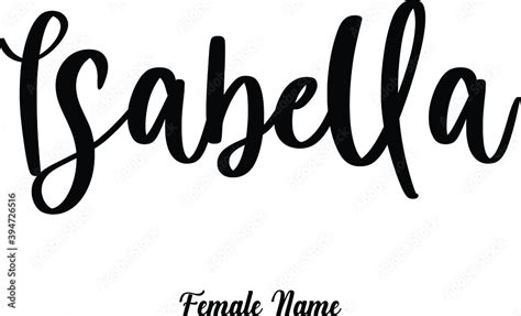 how do you write isabelle in cursive