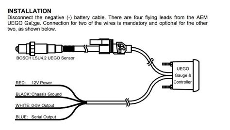 how does a 6 wire uego sensor operate