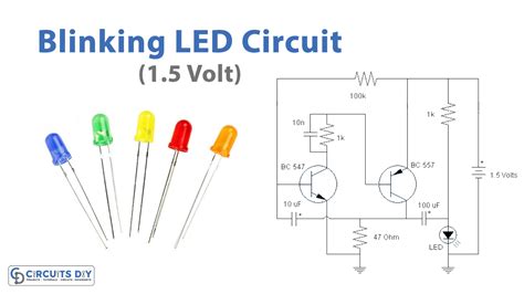 How Does A Blinking Led Circuit Work