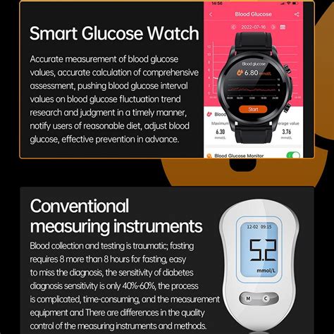 how does a blood glucose monitor watch work
