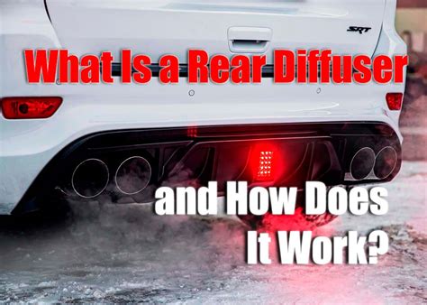 How Does A Car Rear Diffuser Work