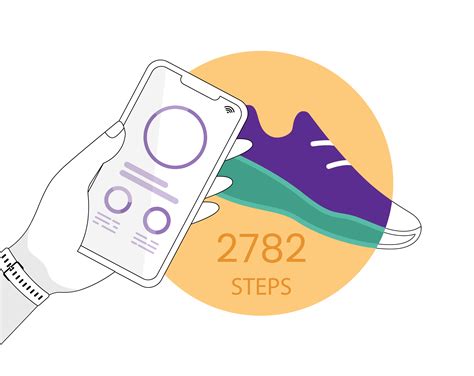 how does a cell phone count steps