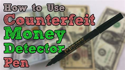 How Does A Counterfeit Detector Pen Work