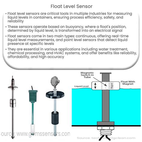 How Does A Float Level Sensor Work